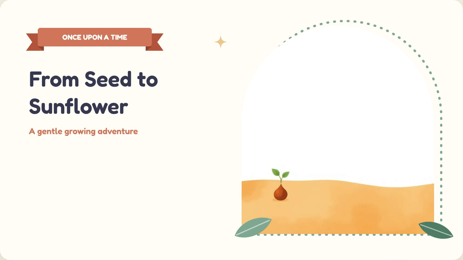 Storytime — Early Years presentation template cover